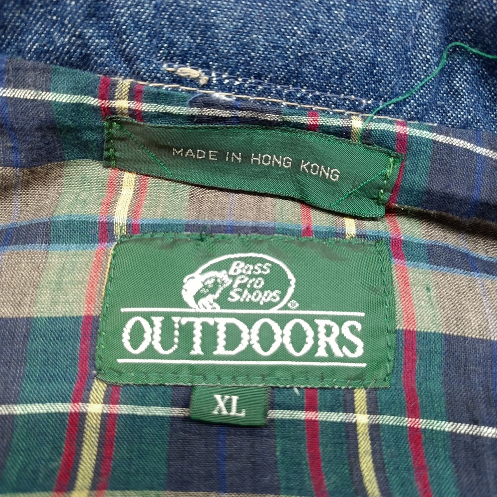 Bass Pro Shops Outdoors Mens XL Hooded Khaki Barn Chore Hunting Jacket Gorpcore - Picture 2 of 8